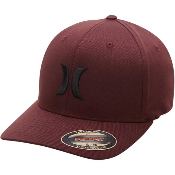 Hurley Men's Fitted Hat One and Only Embroidered FlexFit Cap - Picture 1 of 5